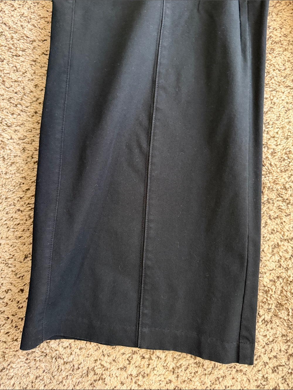 Old Navy wide leg pull on pants in a lighter black color - Picture 2 of 7